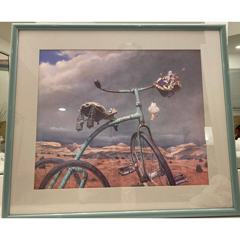 The Magical Beanie by Edie Roberson 1990-Framed Lithograph